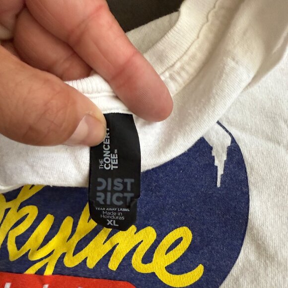 Skyline Chili Logo White T-Shirt XL - Picture 3 of 5